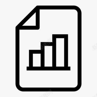 文档分析图表图标图标