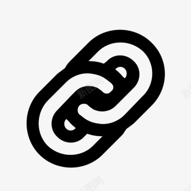 链环链条图标图标