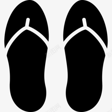 凉鞋休闲鞋鞋类图标图标