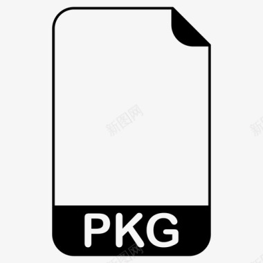 pkg文件文件扩展名文件格式图标图标