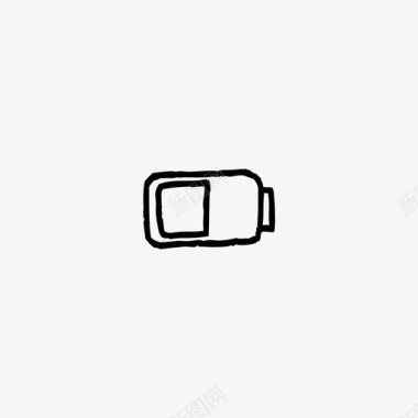 电池电池符号充电图标图标