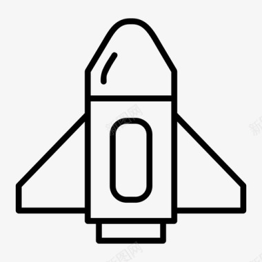 火箭轨道火箭发射图标图标