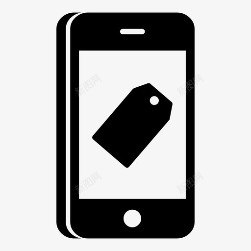 智能手机价格标签智能手机功能图标svg_新图网 https://ixintu.com 价格标签 智能手机 智能手机功能