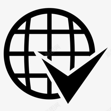 世界地球地图图标图标