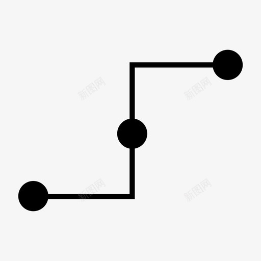 网络连接点图标svg_新图网 https://ixintu.com 点 网络 连接
