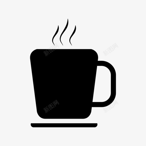 一杯咖啡休息喝图标svg_新图网 https://ixintu.com 一杯咖啡 休息 喝 热 餐厅