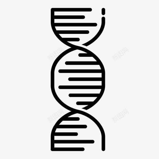 dna链生物学化学图标svg_新图网 https://ixintu.com dna链 化学 化学实验室 实验室 生物学 科学 遗传学