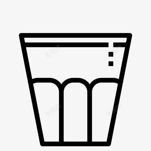 玻璃杯饮料苏打水图标svg_新图网 https://ixintu.com 水 玻璃杯 苏打水 饮料