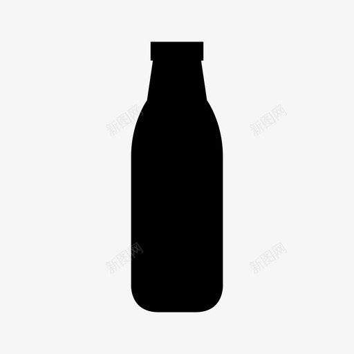 奶瓶饮料食品图标svg_新图网 https://ixintu.com 奶瓶 新鲜 食品 饮料