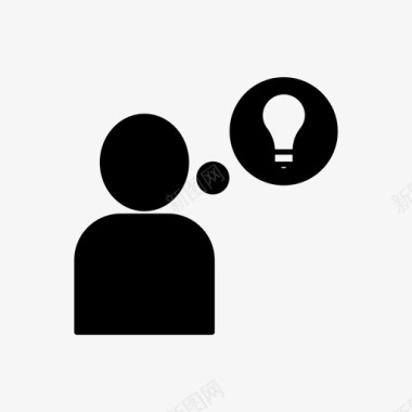 理念创意教育图标图标