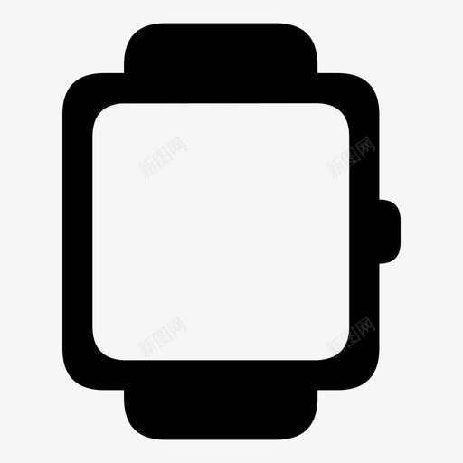 智能手表智能手表形状图标svg_新图网 https://ixintu.com 智能手表 智能手表形状