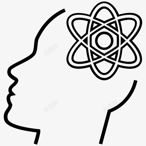 天才守护精神智慧图标svg_新图网 https://ixintu.com 天才 守护精神 心智能力 智慧 聪明人