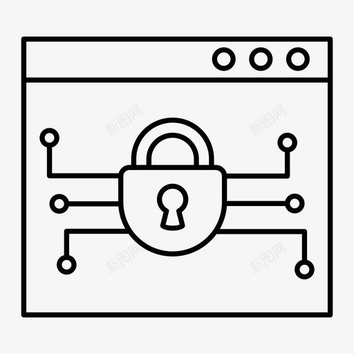 安全网上购物网络安全网络保护图标svg_新图网 https://ixintu.com 安全网上购物 网络保护 网络安全 网络安全网络保护大纲