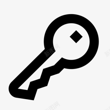 密钥证书安全图标图标