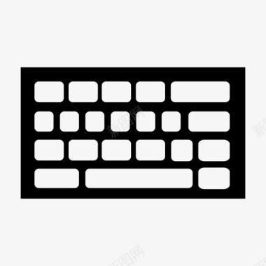 键盘数字设备图标图标