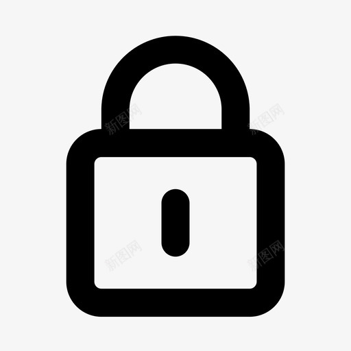 锁安全安全锁图标svg_新图网 https://ixintu.com 安全 安全锁 锁