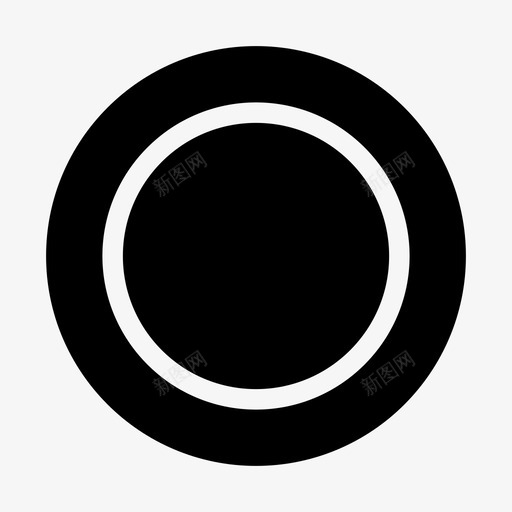 盘子脆皮图标svg_新图网 https://ixintu.com 盘子 脆皮