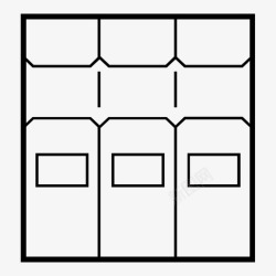 开关柜开关柜电器设备图标高清图片