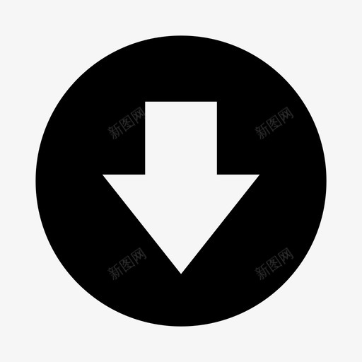 icons_圆下svg_新图网 https://ixintu.com icons_圆下