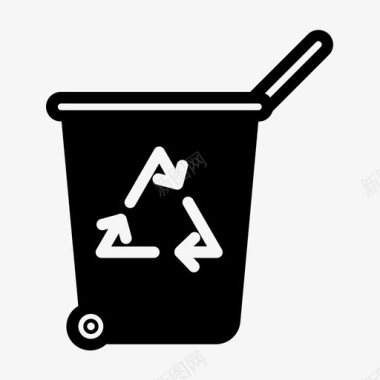 垃圾回收生态与环境图标图标