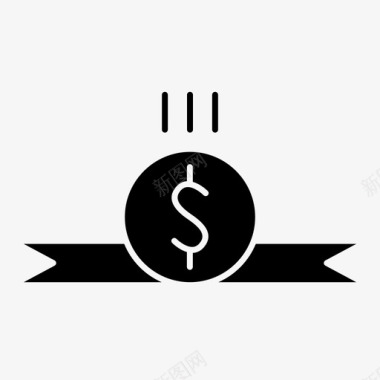 优质服务金融图标图标