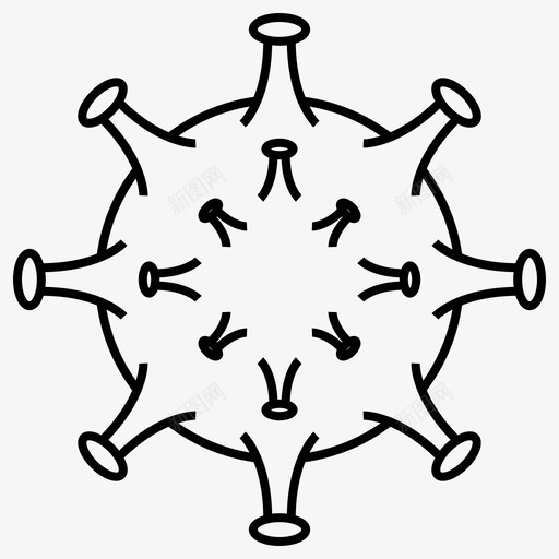 艾滋病毒细菌感染图标svg_新图网 https://ixintu.com 感染 病毒 细菌 艾滋病毒 药物