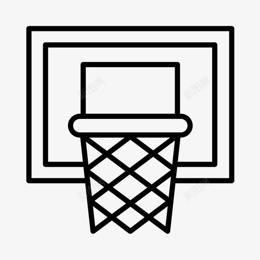 篮球运动比赛图标svg_新图网 https://ixintu.com 体育场 团队 比赛 篮球 运动