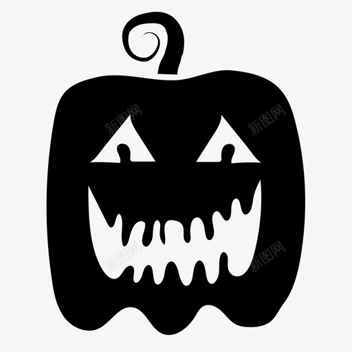 jackolanternjacko灯笼雕刻图标svg_新图网 https://ixintu.com jackolantern jacko灯笼 万圣节 万圣节涂鸦 南瓜 可爱 涂鸦 雕刻