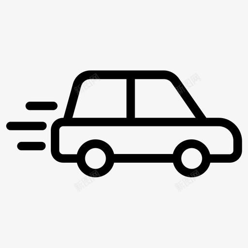 移动汽车驾驶车辆图标svg_新图网 https://ixintu.com 移动汽车 笔划图标 车辆 驾驶