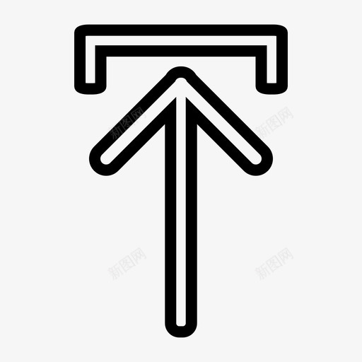 上传通知传输图标svg_新图网 https://ixintu.com 上传 传输 更新 通知