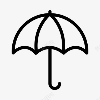 雨伞指数图标