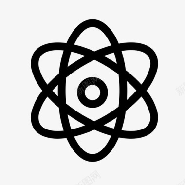 物理学原子核图标图标