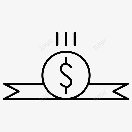 优质服务美元金融图标svg_新图网 https://ixintu.com 优质服务 美元 金融