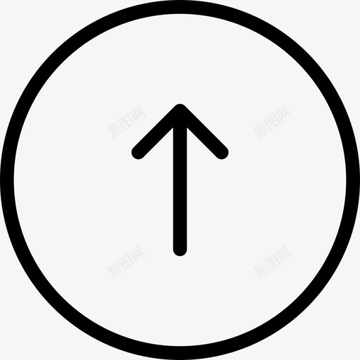 箭头按钮导航图标svg_新图网 https://ixintu.com 向上 导航 按钮 箭头 页面