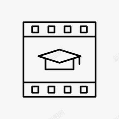 视频教程教育学习图标图标