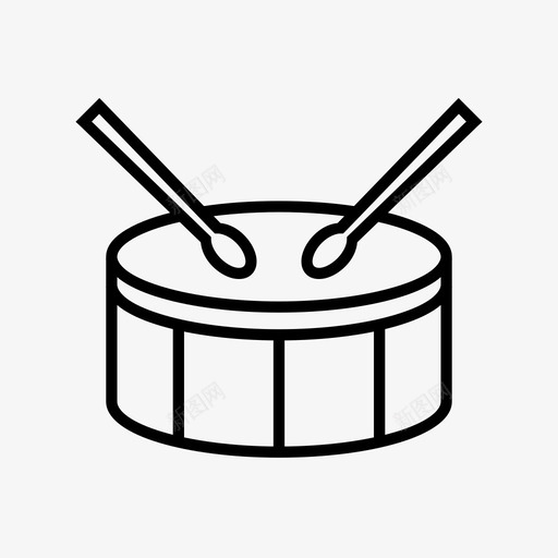 网罗鼓音乐图标svg_新图网 https://ixintu.com 打击乐 网罗 网罗鼓 音乐 音乐和乐器 鼓