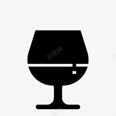 玻璃杯晚餐饮料图标图标