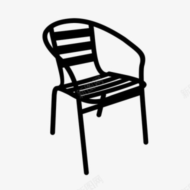 座椅椅子躺椅图标图标