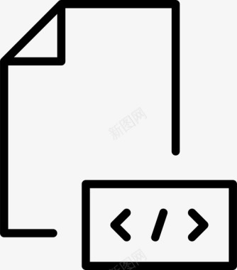 页面代码文档图标图标