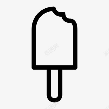 冰棍甜点冰激凌图标图标