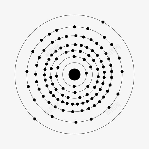 112哥白尼重离子加速器铅图标svg_新图网 https://ixintu.com 112哥白尼 周期表 惰性气体 重离子加速器 铅 锌