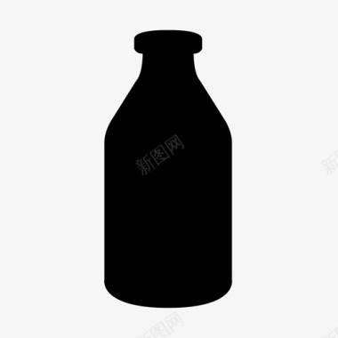 奶瓶饮料新鲜图标图标