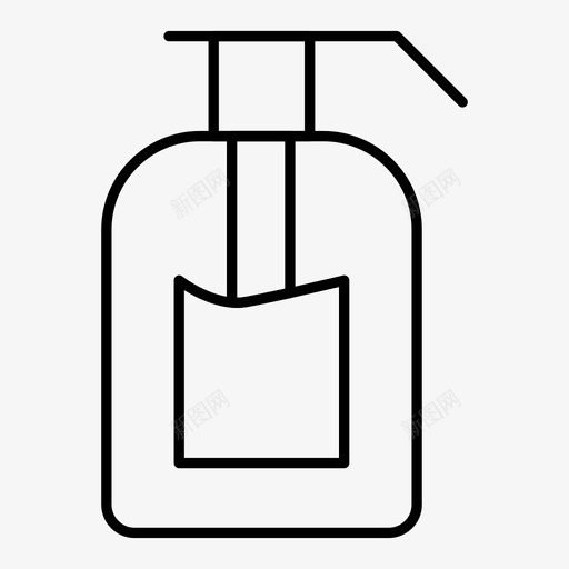 美容杀菌商务图标svg_新图网 https://ixintu.com spa 商务 杀菌 美容 美容和spa细线图标 肥皂