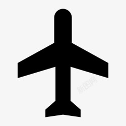 机场人群飞机机场机场标志图标高清图片