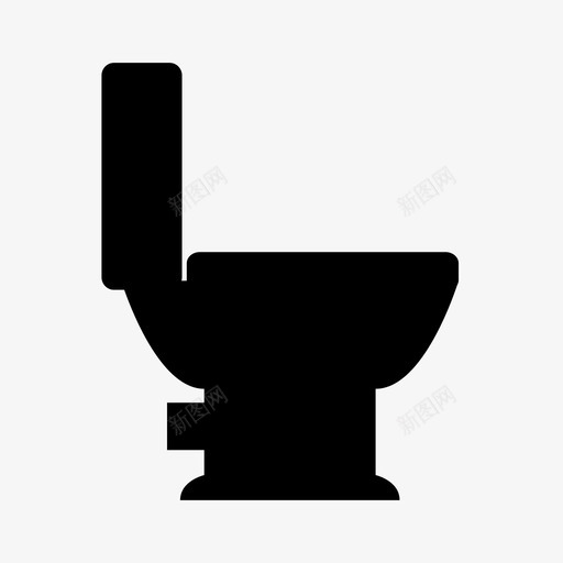 卫生间浴室家图标svg_新图网 https://ixintu.com 卫生设备 卫生间 家 浴室 纸