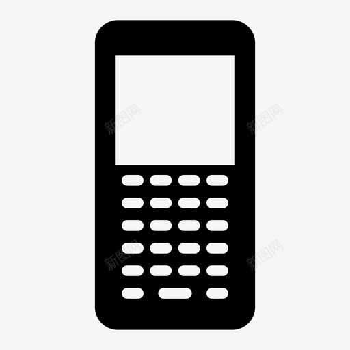 移动电话电话互联网图标svg_新图网 https://ixintu.com 互联网 信息 现代 电话 移动电话