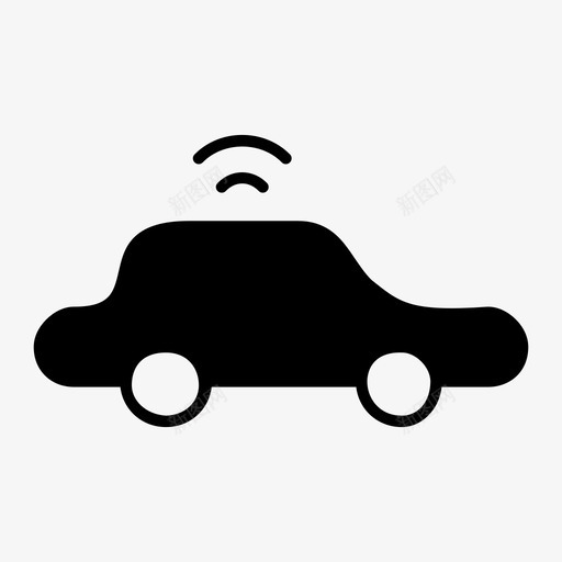 汽车汽车配件汽车wifi图标svg_新图网 https://ixintu.com 交通工具 汽车 汽车wifi 汽车配件