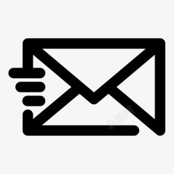帖子搜索已发送电子邮件信封收件箱图标高清图片