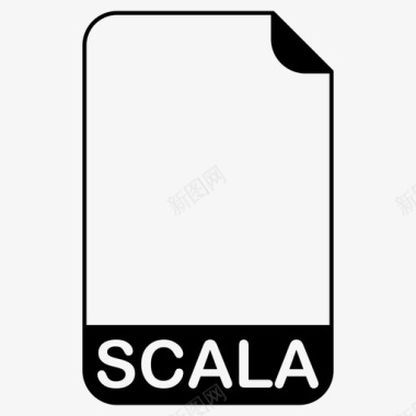 scala文件文件扩展名文件格式图标图标