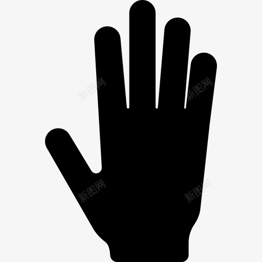 五个手指手势应用程序界面图标svg_新图网 https://ixintu.com 五个手指 手势 设计应用程序界面